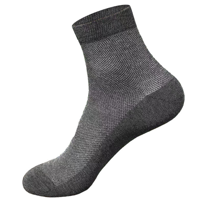 Netz-Viertel-Socken in Übergröße (10 Paar)