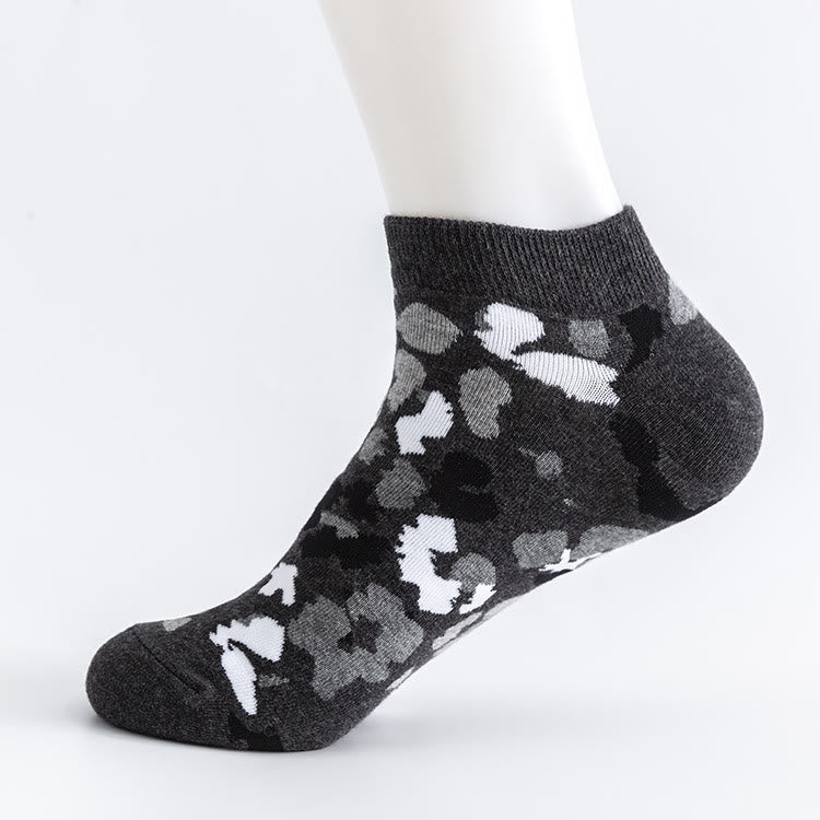 Söckchen mit Baummotiv in Übergröße (5 Paar)