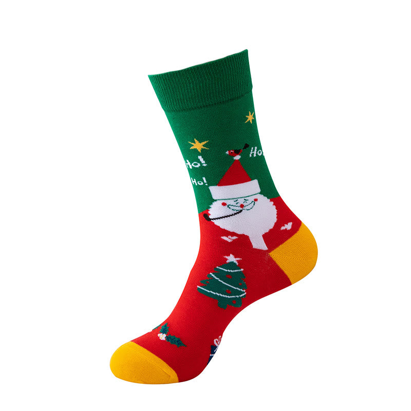 Warme, gemütliche Weihnachtssocken in Übergröße (5 Paar)
