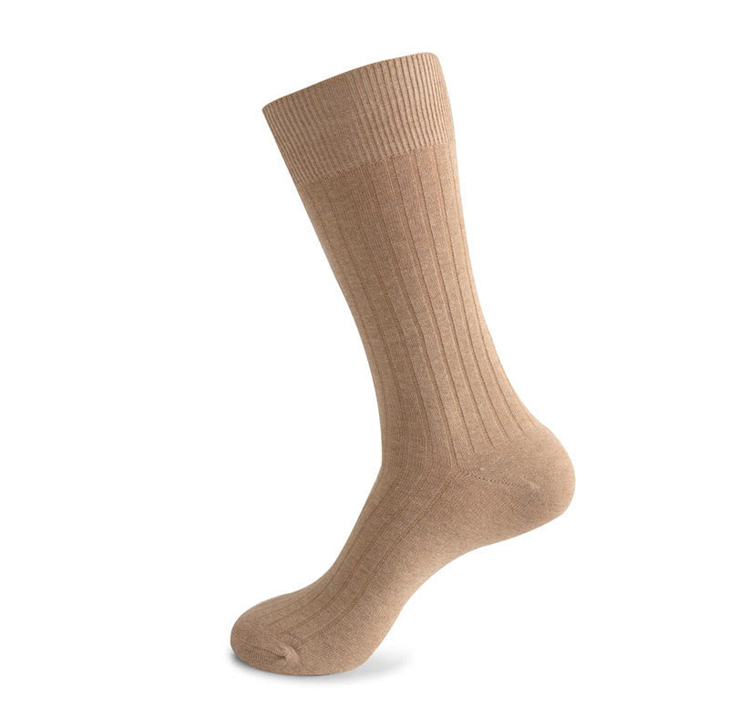 Crew-Socken mit einfarbigen Streifen in Übergröße (3 Paar)