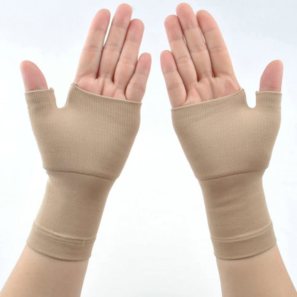 Handgelenkstütze, Daumenschutz, Muskelhandschuhe