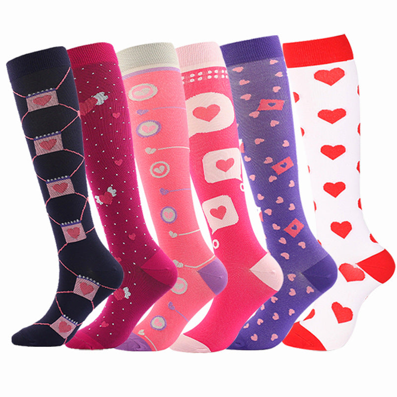 Heart Love Kompressionsstrümpfe (6 Paar)