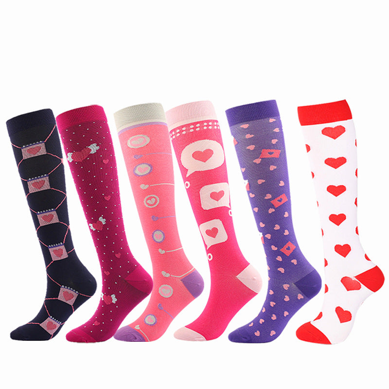 Heart Love Kompressionsstrümpfe (6 Paar)