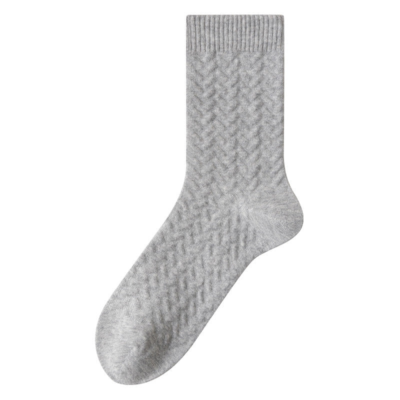 Viertelsocken aus reiner Baumwolle in Übergröße (3 Paar)
