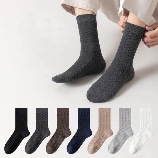 Viertelsocken aus reiner Baumwolle in Übergröße (3 Paar)