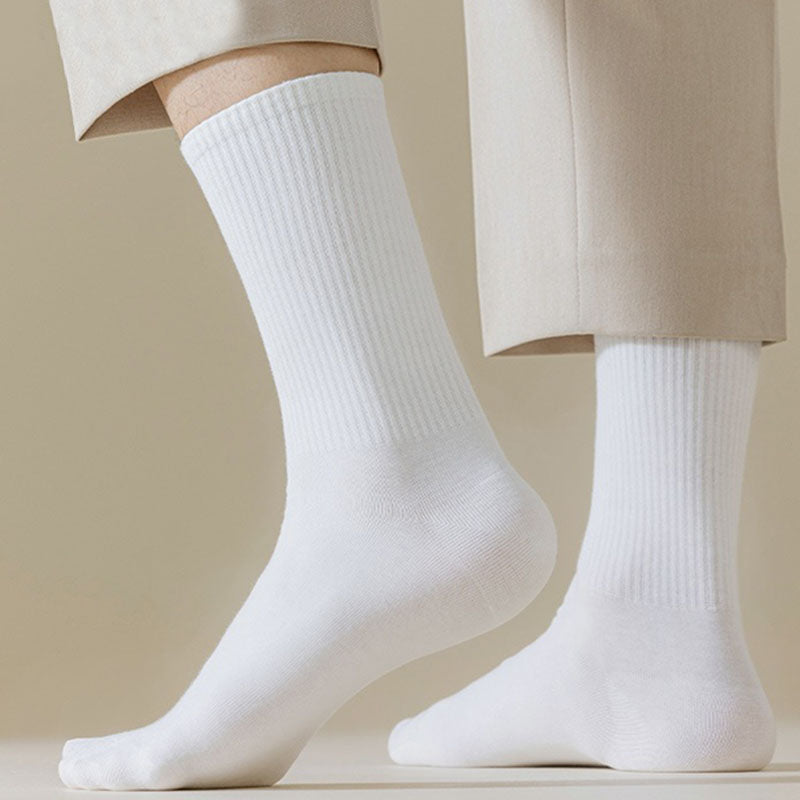 Weiche Socken in Übergröße, einfarbig (6 Paar)