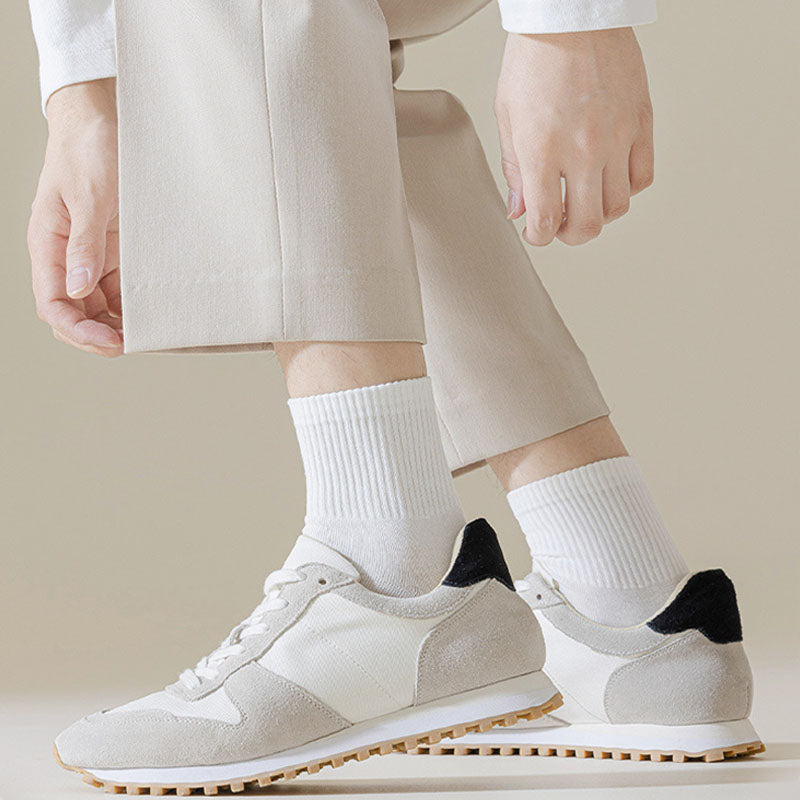 Weiche Socken in Übergröße, einfarbig (6 Paar)
