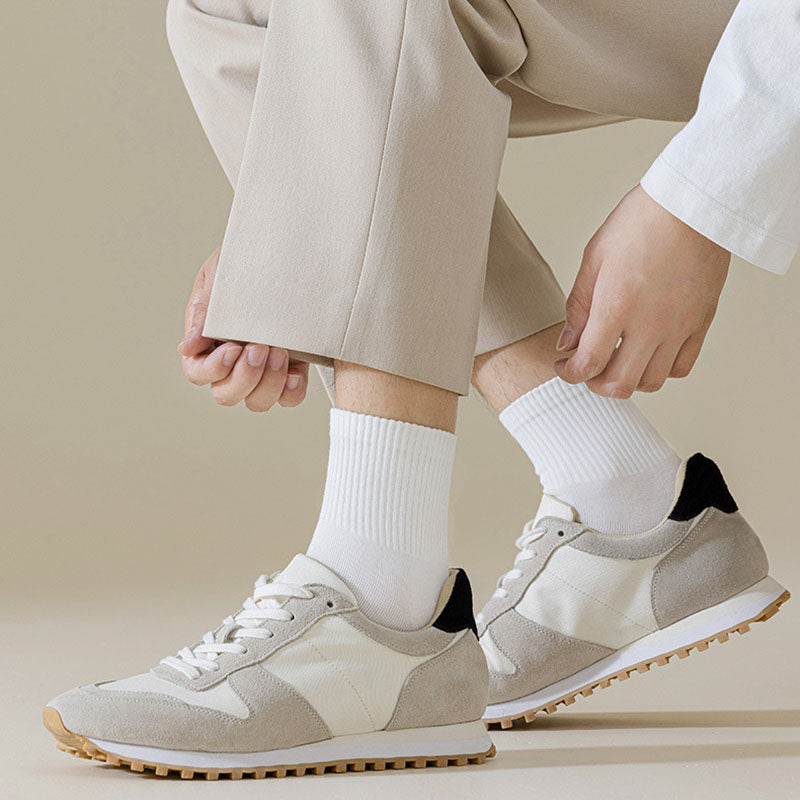 Weiche Socken in Übergröße, einfarbig (6 Paar)