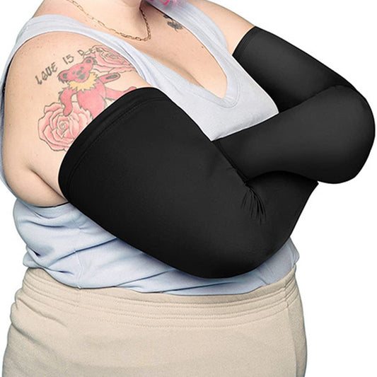 Einfarbige Sport-Kompressionsarmlinge (3 Paar)