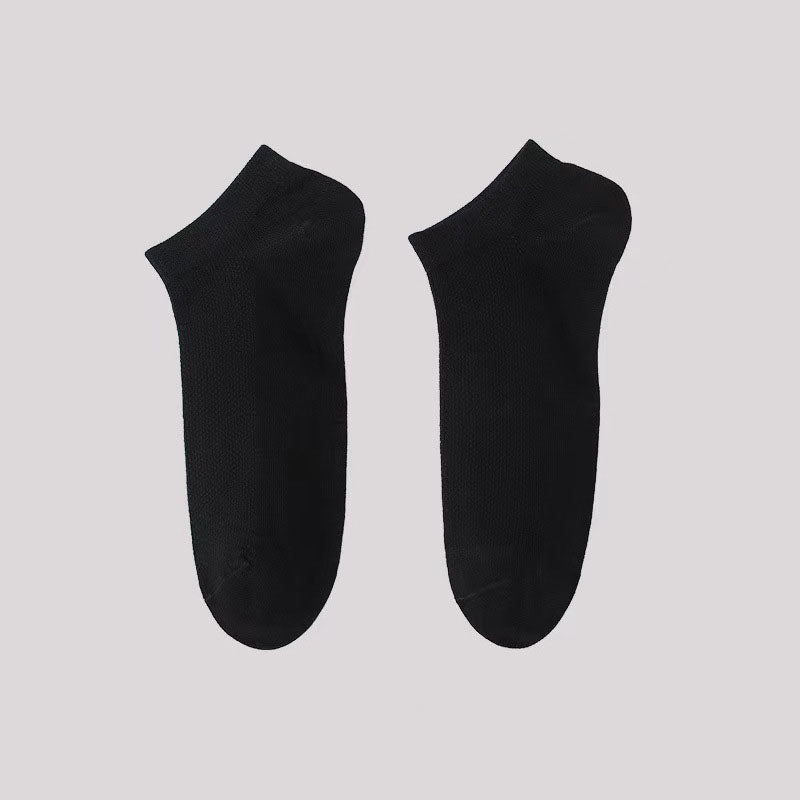 Antibakterielle, weiche Knöchelsocken (5 Paar) - Schwarz - EU42-48 (US8,5-13) - image 10