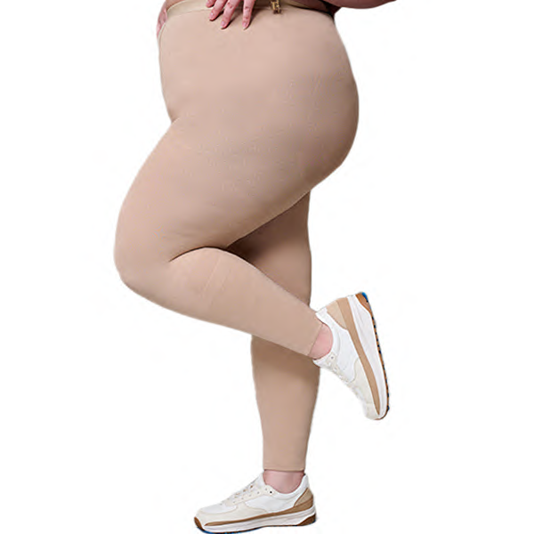 Medizinische Kompressionsstrumpfhose ohne Fuß in Übergröße (20–30 mmHg) - image 4