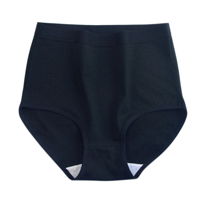 Baumwollslips mit hoher Taille in Übergröße (6er-Pack)