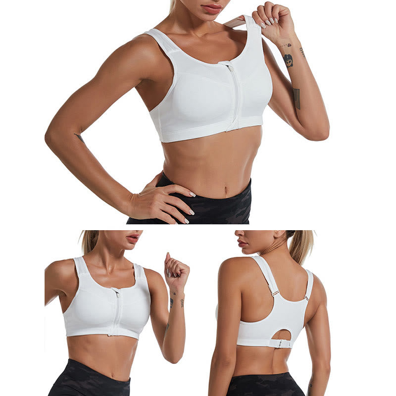 Yoga-Sport-BHs in Übergröße mit bügellosen Cups (2er-Pack)