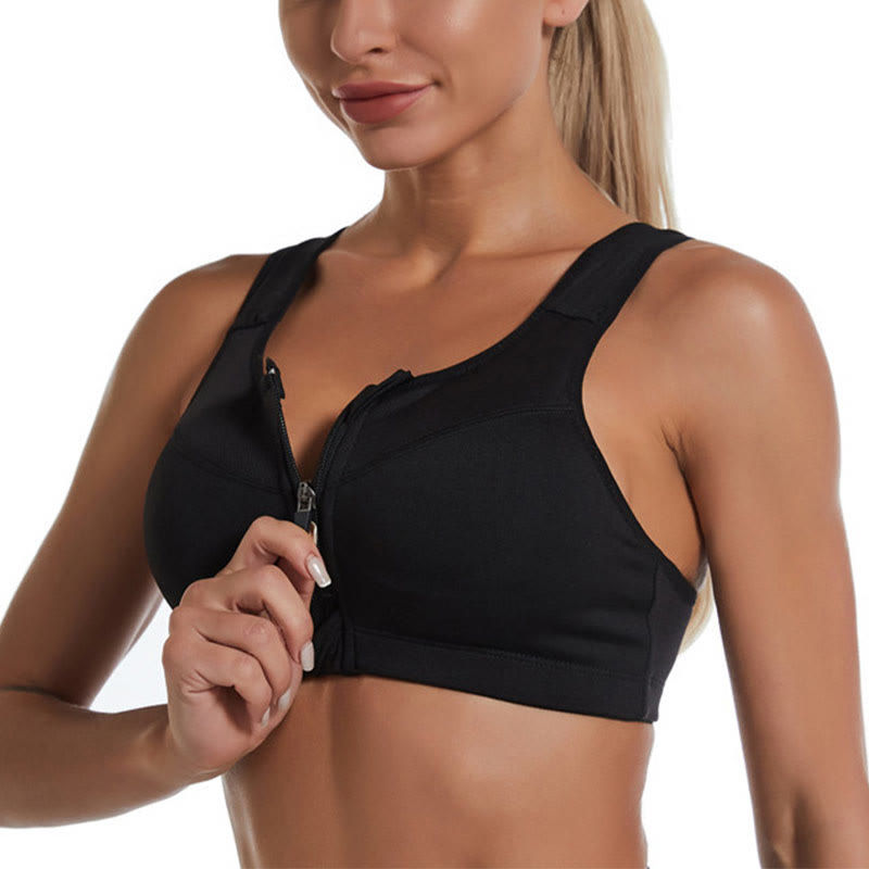 Yoga-Sport-BHs in Übergröße mit bügellosen Cups (2er-Pack)