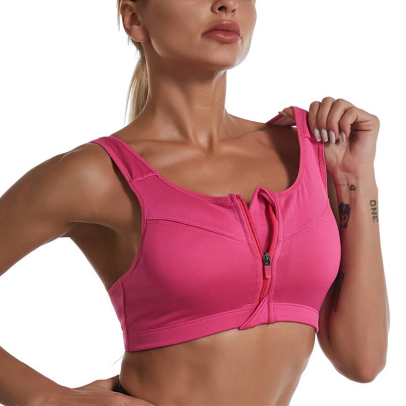 Yoga-Sport-BHs in Übergröße mit bügellosen Cups (2er-Pack)