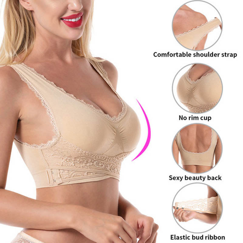 Mesh-Cutout-Sport-BHs in Übergröße (2er-Pack)