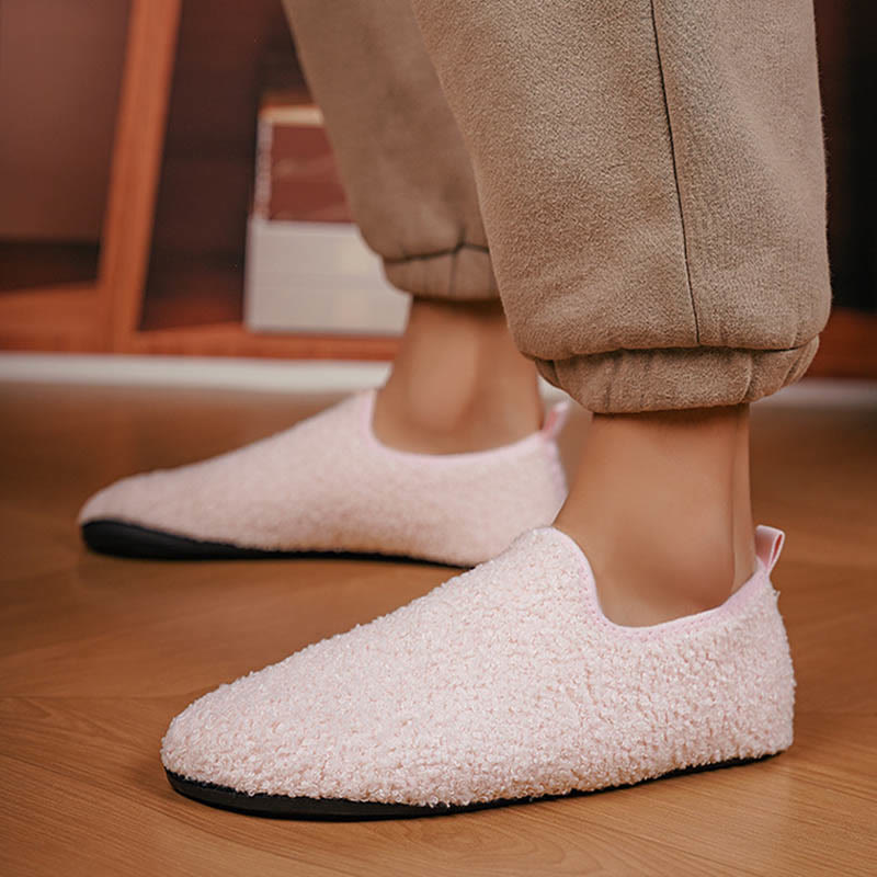 Warme Hausschuhsocken in Übergröße