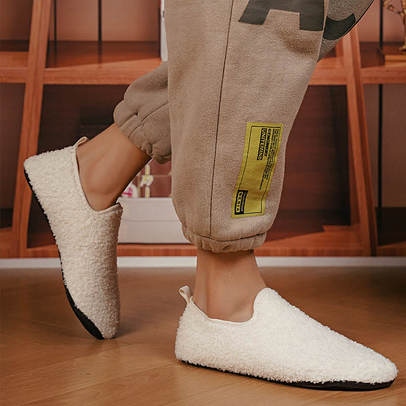 Warme Hausschuhsocken in Übergröße
