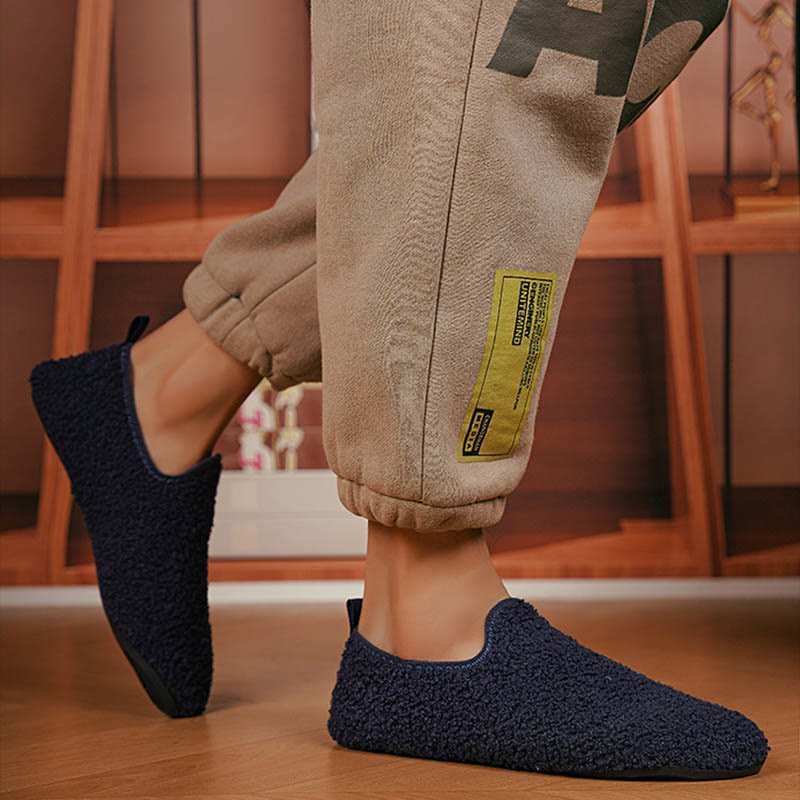 Warme Hausschuhsocken in Übergröße