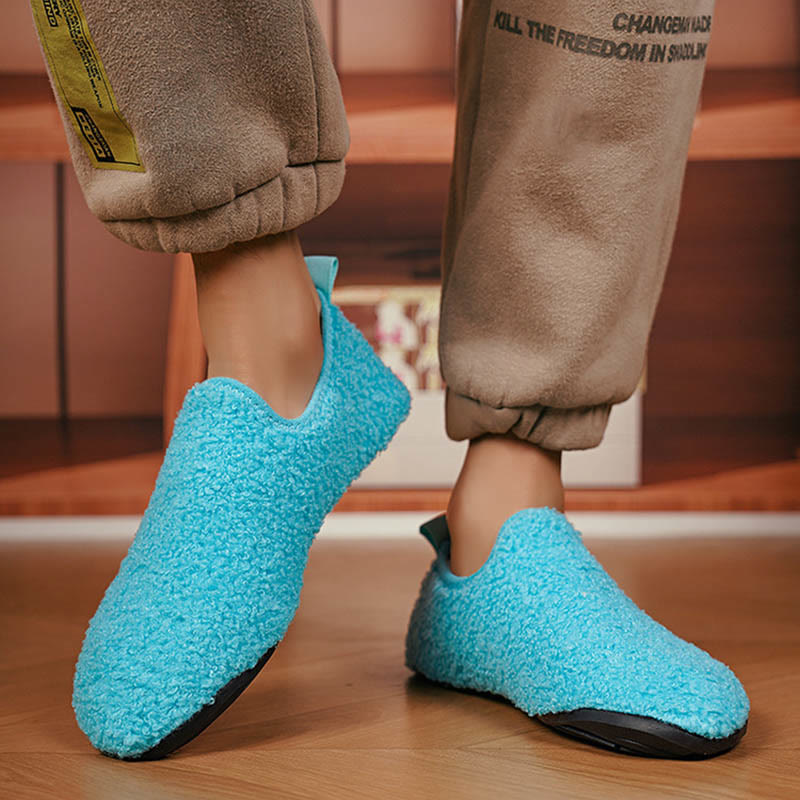 Warme Hausschuhsocken in Übergröße