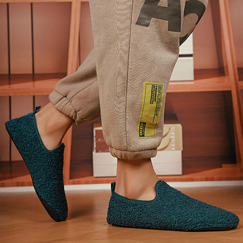 Warme Hausschuhsocken in Übergröße