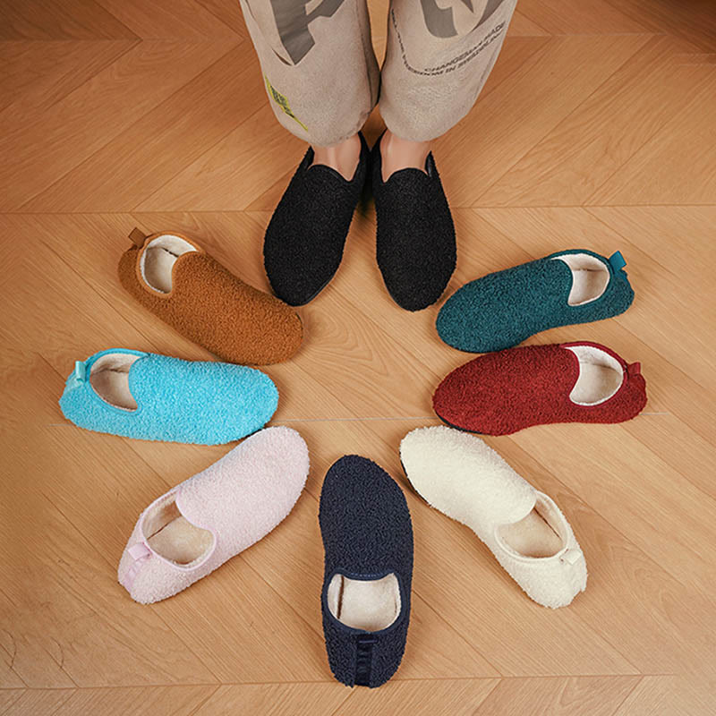 Warme Hausschuhsocken in Übergröße