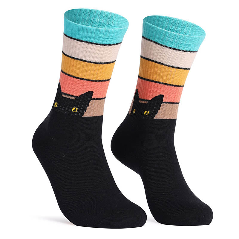 Viertelsocken für Katzen und Hunde in Übergröße (4 Paar)