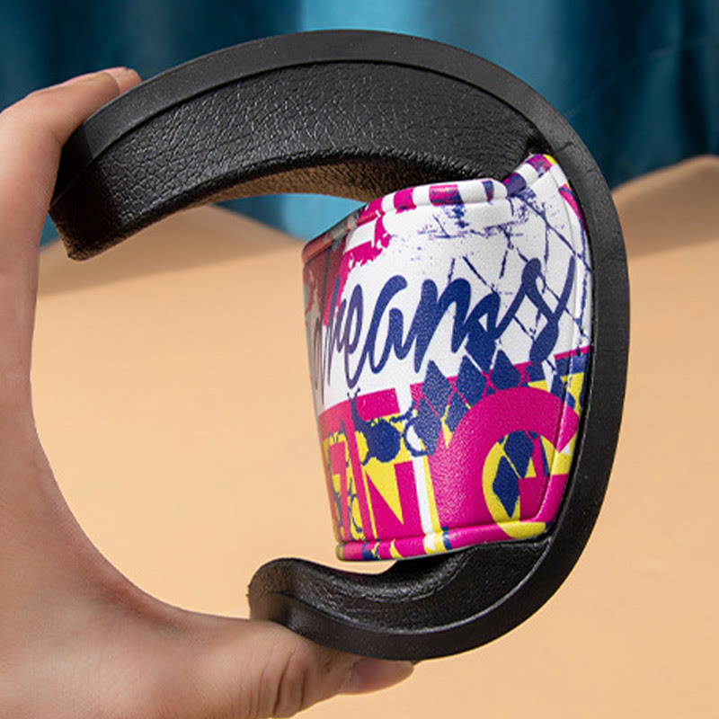 Graffiti-Slides in Übergröße (2 Paar)