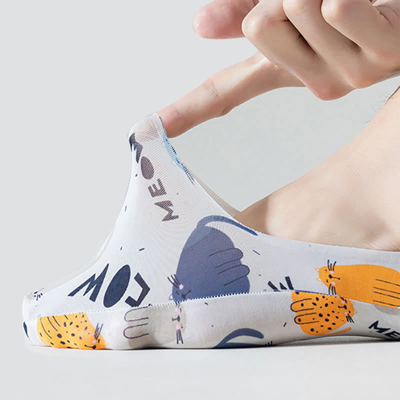 Füßlinge aus Eisseide in Übergröße (6 Paar) - image 4