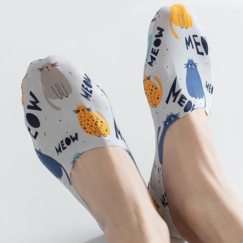 Füßlinge aus Eisseide in Übergröße (6 Paar) - image 2