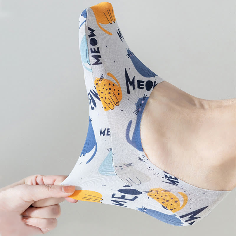 Füßlinge aus Eisseide in Übergröße (6 Paar) - image 3