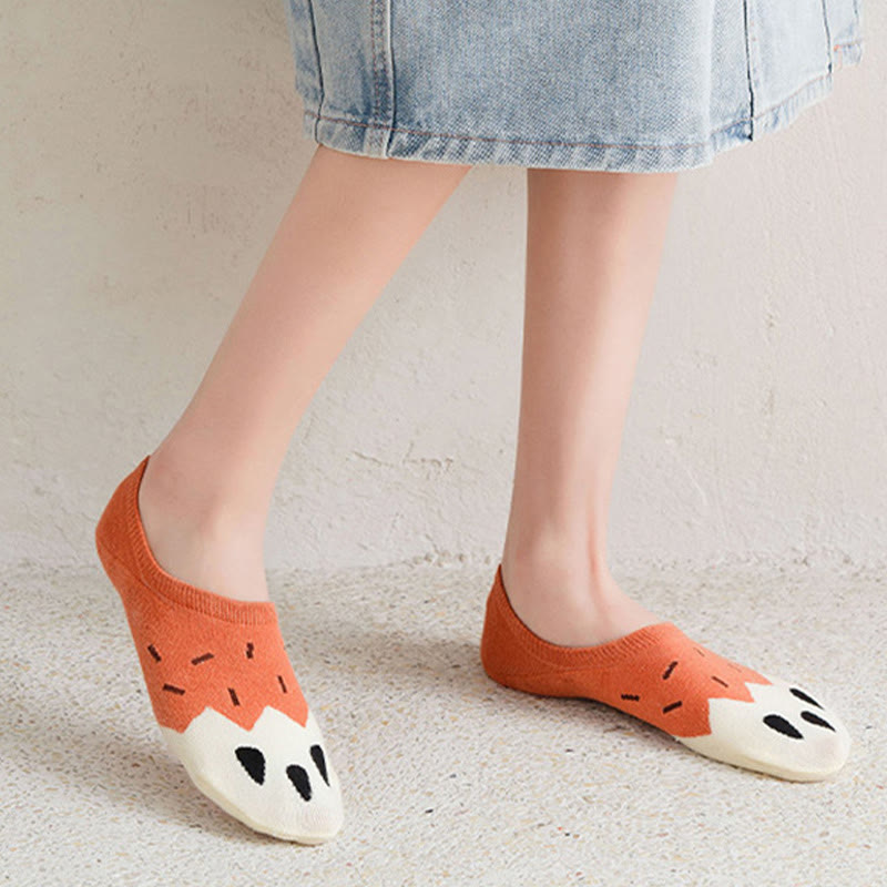 Füßlinge mit Katzenfußabdrücken in Übergröße (5 Paar) - image 4