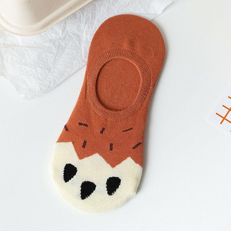 Füßlinge mit Katzenfußabdrücken in Übergröße (5 Paar) - image 10