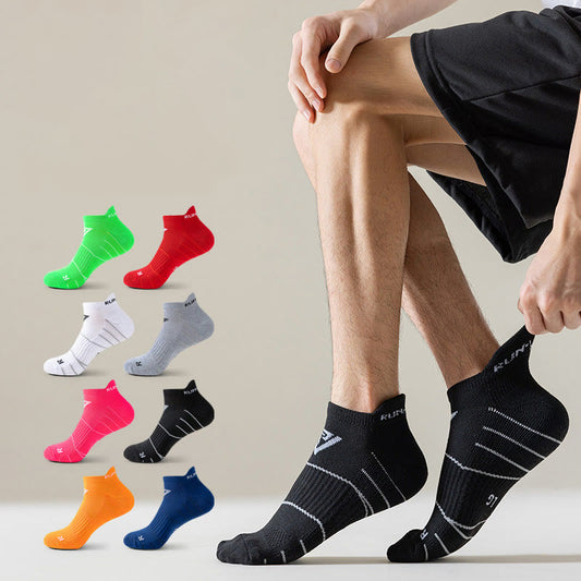 Rutschfeste, weiche Kompressionssocken in Übergröße für den Knöchel (4 Paar)