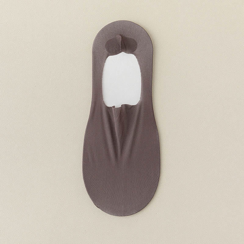 Unsichtbare Socken aus Eisseide (7 Paar) - Dunkelgrau - EU39-46 (US6-12) - image 16