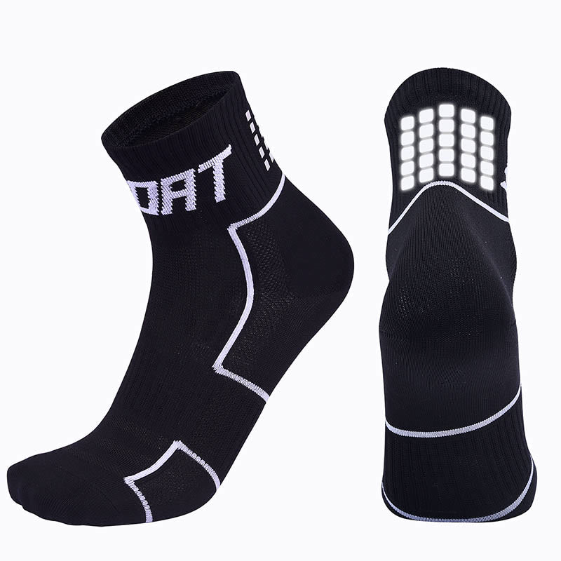 Neue Sport-Viertel-Kompressionssocken in Übergröße (5 Paar) - Schwarz - EU40-44 (US7-10) - image 15