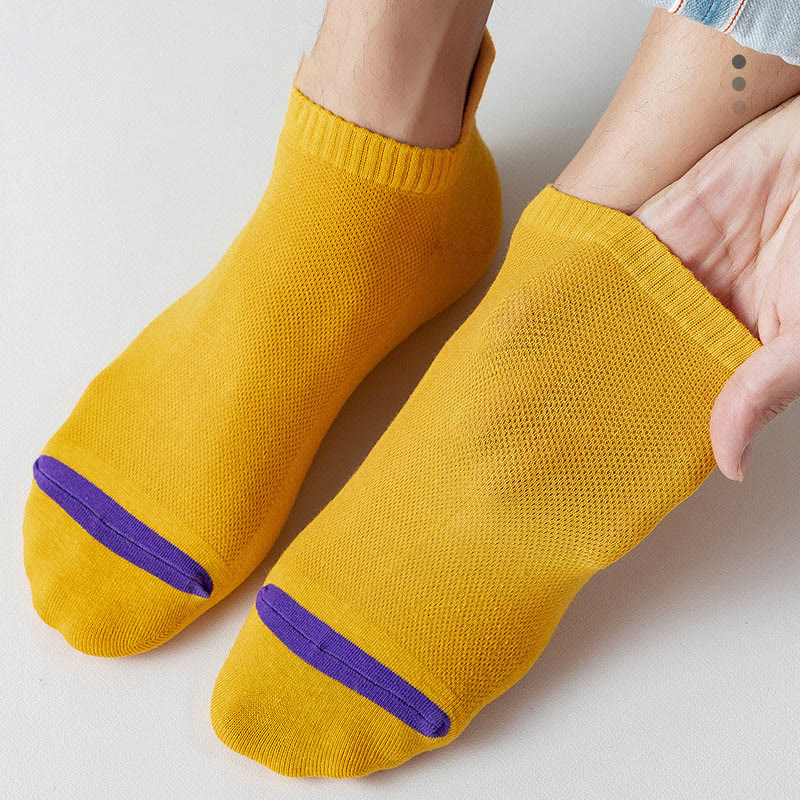 Knöchel-Kompressionssocken aus mehrfarbigem Mesh in Übergröße (10 Paar) - image 1