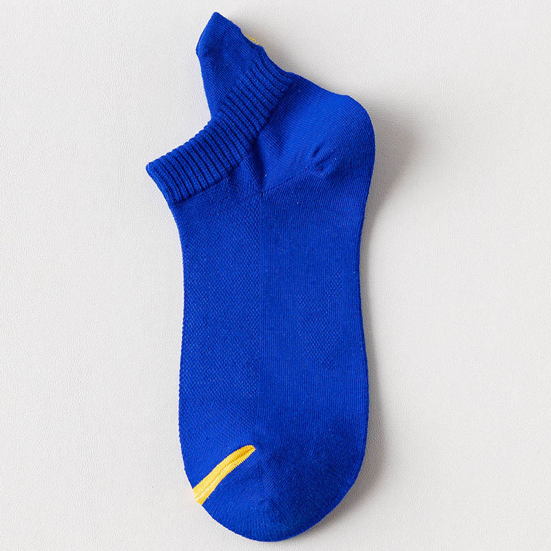 Knöchel-Kompressionssocken aus mehrfarbigem Mesh in Übergröße (10 Paar) - Blau - EU39-44 (US6-10) - image 5