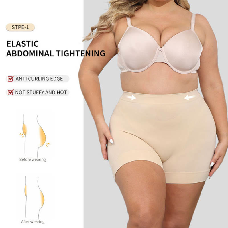 Shapewear-Kompressionsshorts in Übergröße