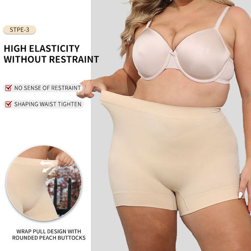 Shapewear-Kompressionsshorts in Übergröße