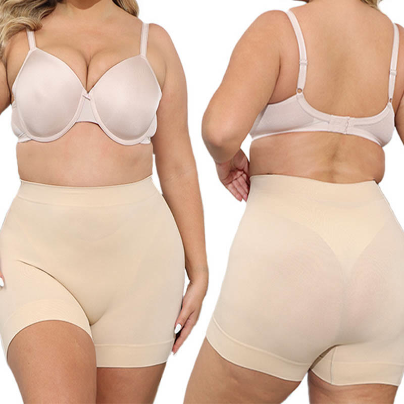 Shapewear-Kompressionsshorts in Übergröße