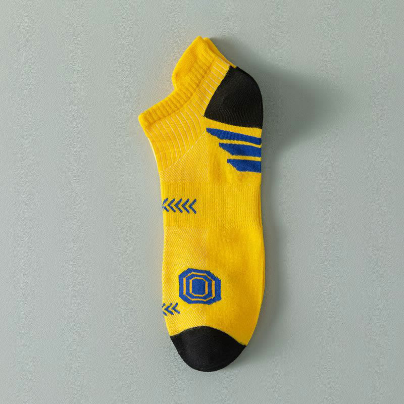 Modische Knöchel-Kompressionssocken in Übergröße (5 Paar)