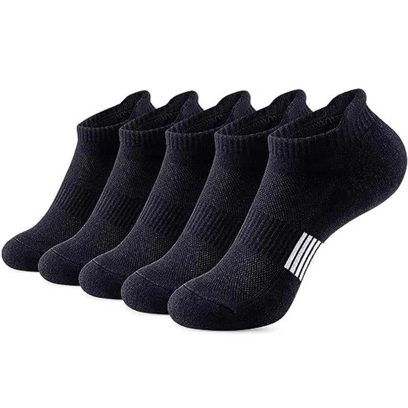 Einfarbige Freizeitsocken (15 Paar) - Schwarz - EU37-45 (US4-11) - image 3