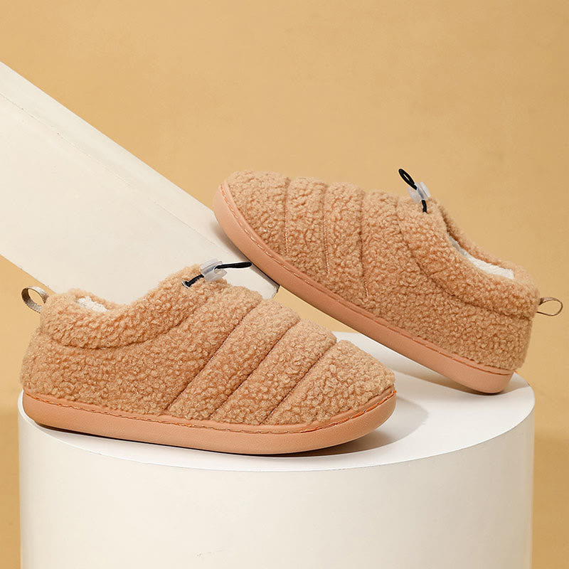 Slipper-Socken mit Kordelzug in Übergröße - Orange - US 10-11 - image 11