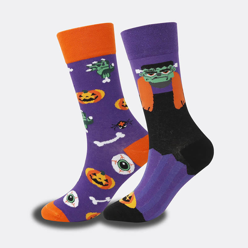 Crew-Socken mit einzigartigem Muster in Übergröße (5 Paar) - image 7