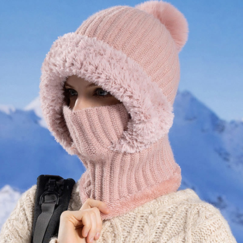 Weicher Winterschal mit Kapuze - image 14