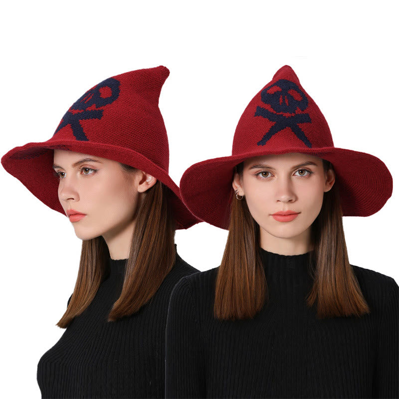 Halloween Giftpfeil Totenkopf Hexenhut - Wein - Einheitsgröße - image 7