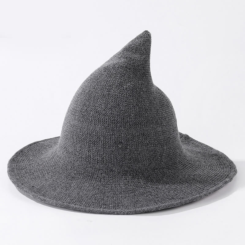 Halloween Hexenhut in Volltonfarbe - Dunkelgrau - Einheitsgröße - image 11