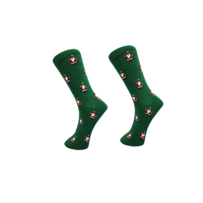 Weihnachtsmodische Viertelsocken in Übergröße (6 Paar) - image 6
