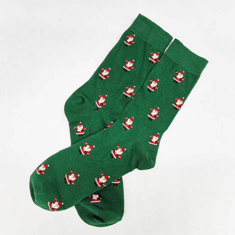 Weihnachtsmodische Viertelsocken in Übergröße (6 Paar) - image 11